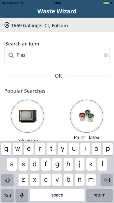 Folsom Waste Collection Screenshots
