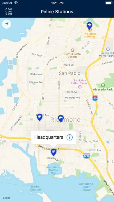 Richmond Police Department Screenshots