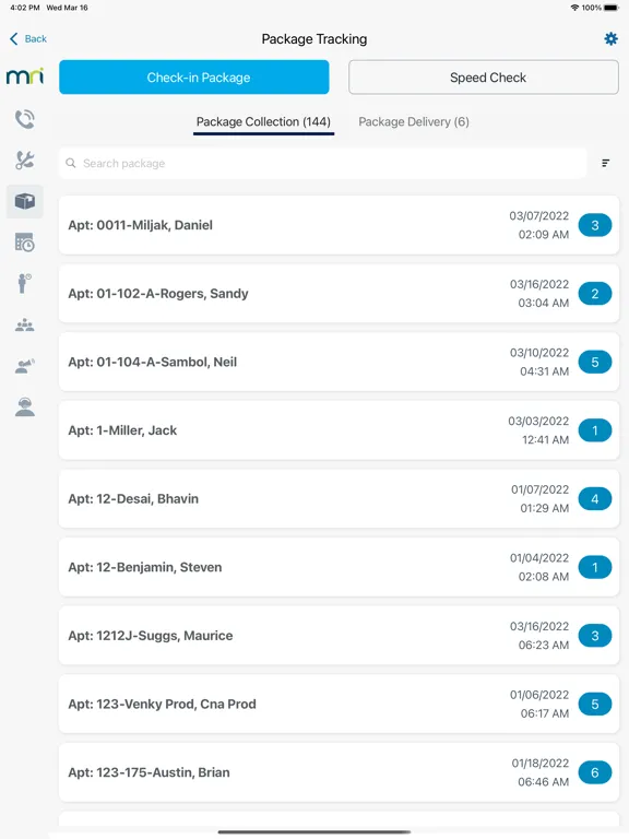 MRI Callmax iPad  Screenshots