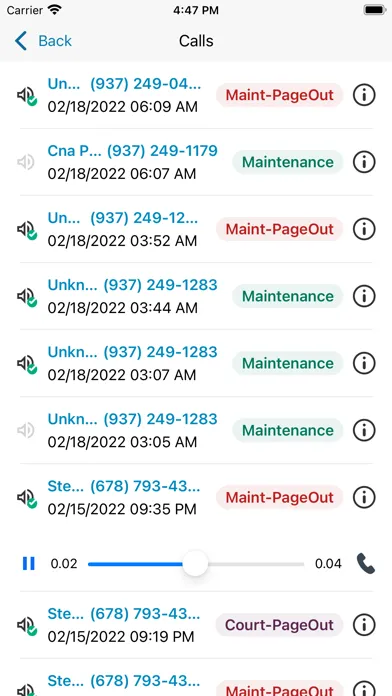 MRI Callmax Screenshots