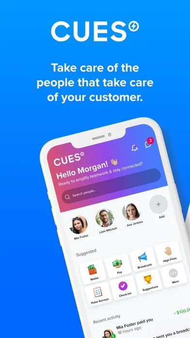 Zrzuty ekranu Cues App