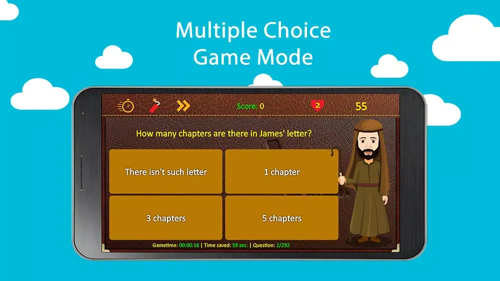 Ảnh chụp màn hình của Bible Trivia