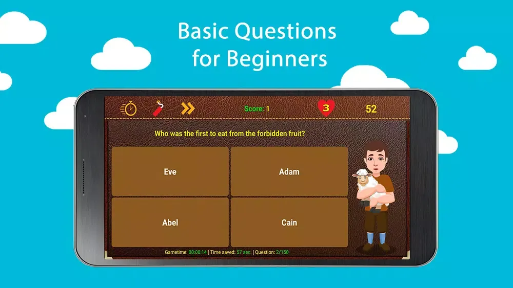 Ảnh chụp màn hình của Bible Trivia