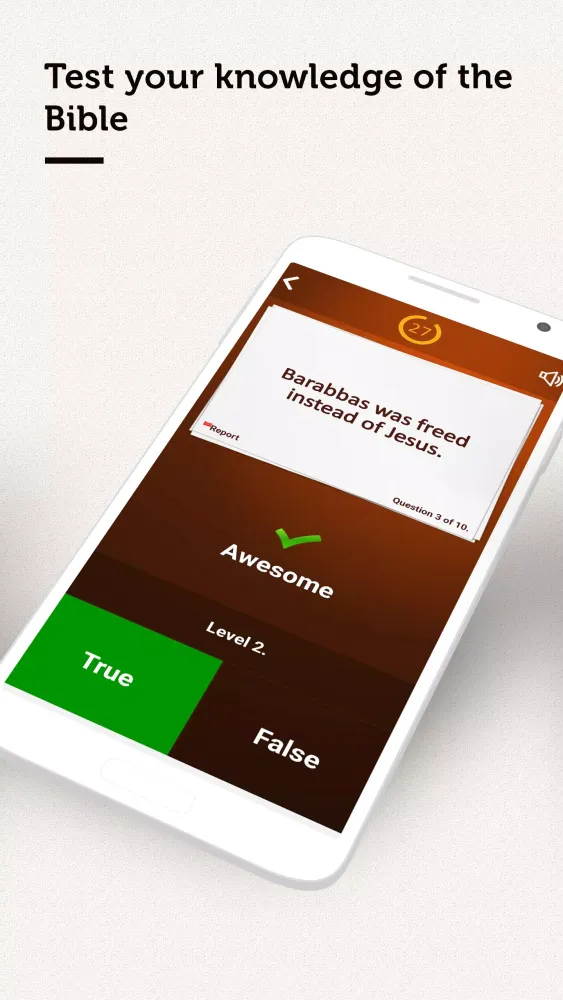 Daily Bible Trivia Bible Games Screenshots