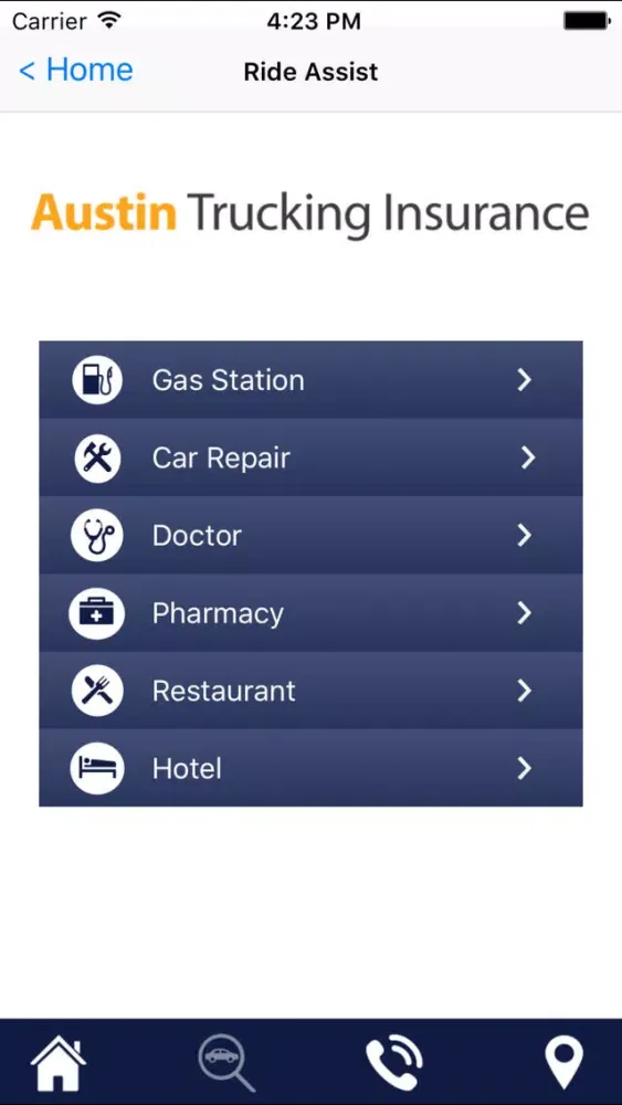 Austin Trucking Insurance Screenshots