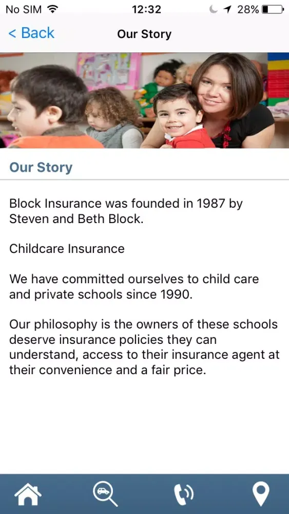 Block Insurance Screenshots