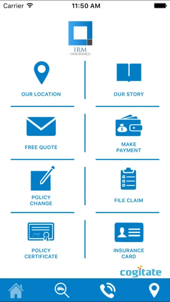 Capturas de pantalla de IRM Insurance