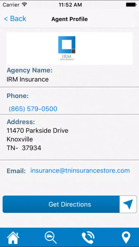 Capturas de pantalla de IRM Insurance