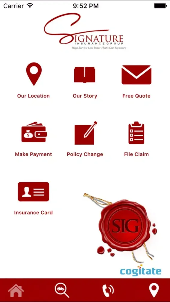 Signature Insurance स्क्रीनशॉट