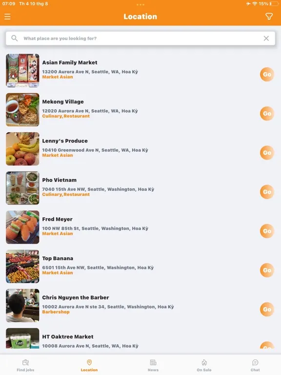 Vappzone iPad  Screenshots