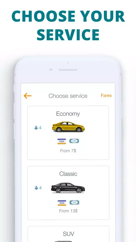 WAB Taxi: Atlanta & Savannah应用截图