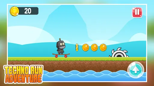 Techno Run Adventure سکرین شاٹس