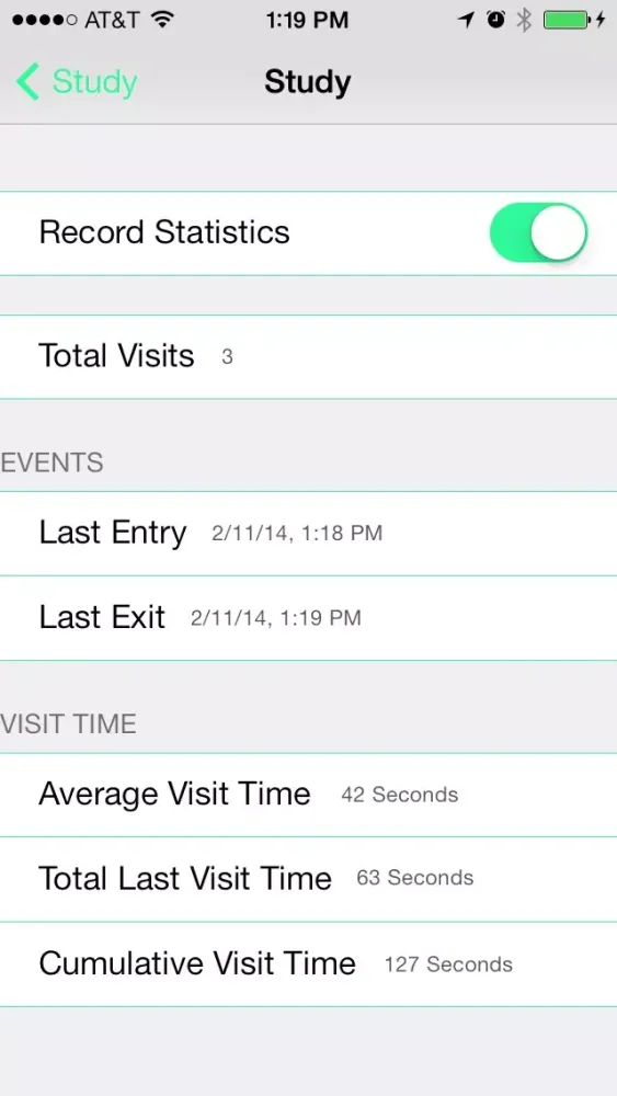 Zrzuty ekranu Beacon Manager