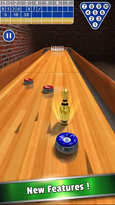 Tangkapan layar 10 Pin Shuffle Tournaments