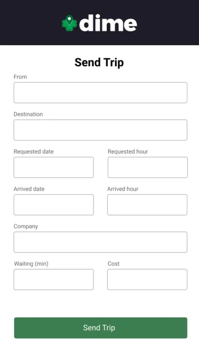 Captures d'écran de Dime Rideshare Aggregator
