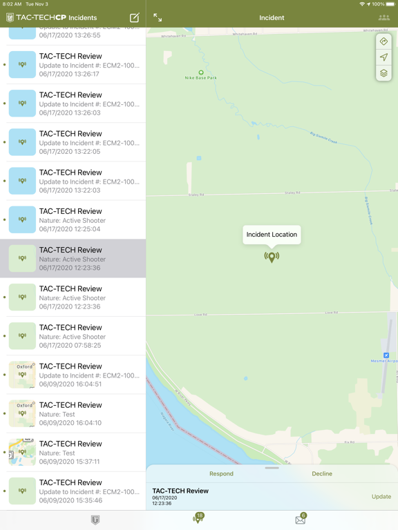 TAC-TECH CP iPad  Screenshots