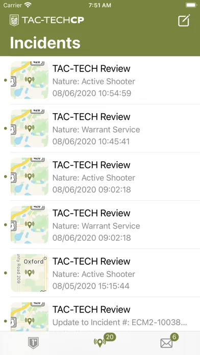 Tangkapan skrin TAC-TECH CP