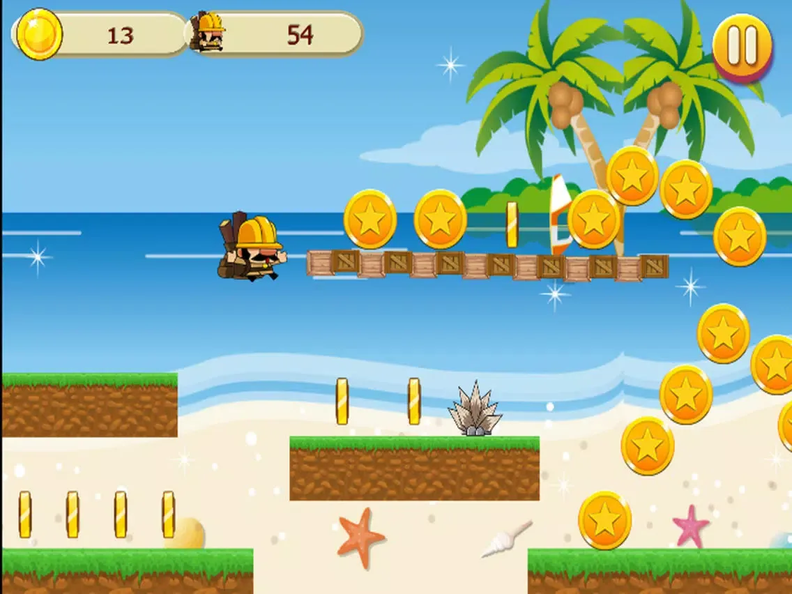 miner jungle run iPad  স্ক্রিনশট