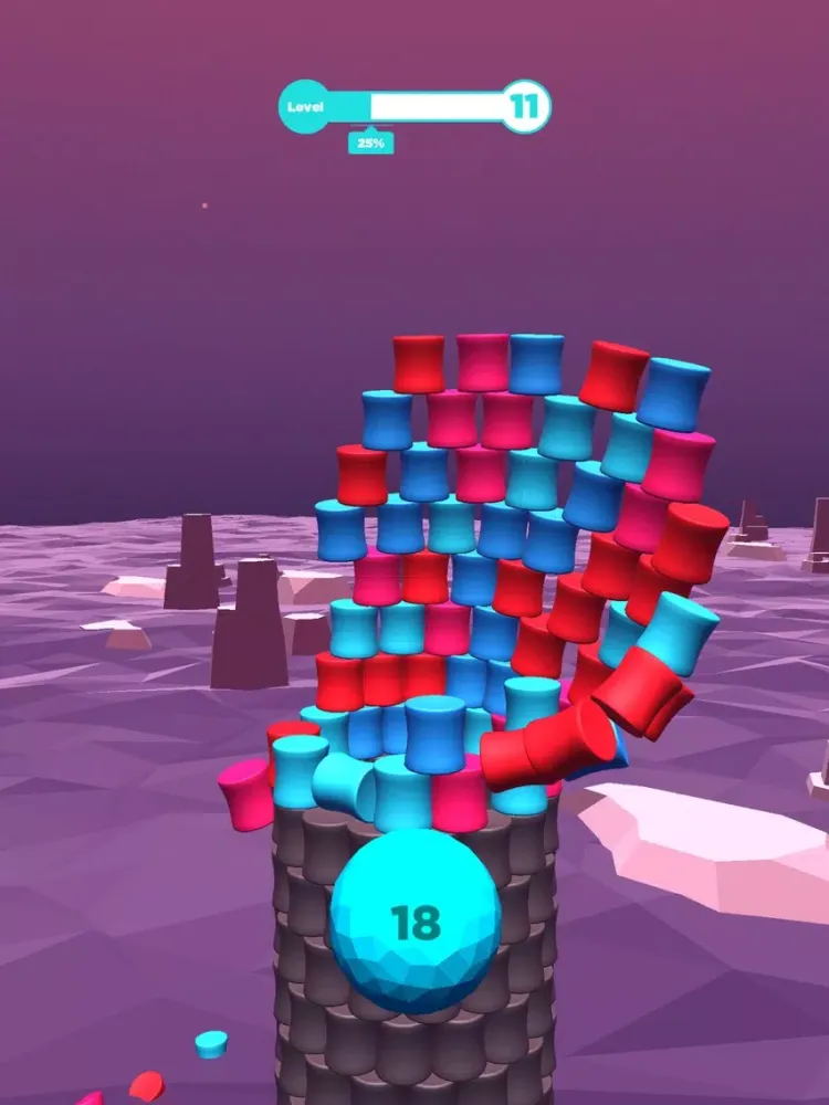 Color Stack Tower iPad  স্ক্রিনশট