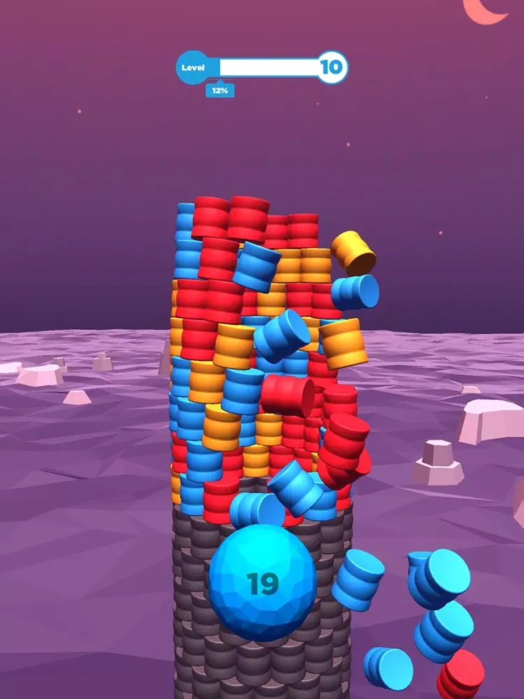 Color Stack Tower iPad  স্ক্রিনশট