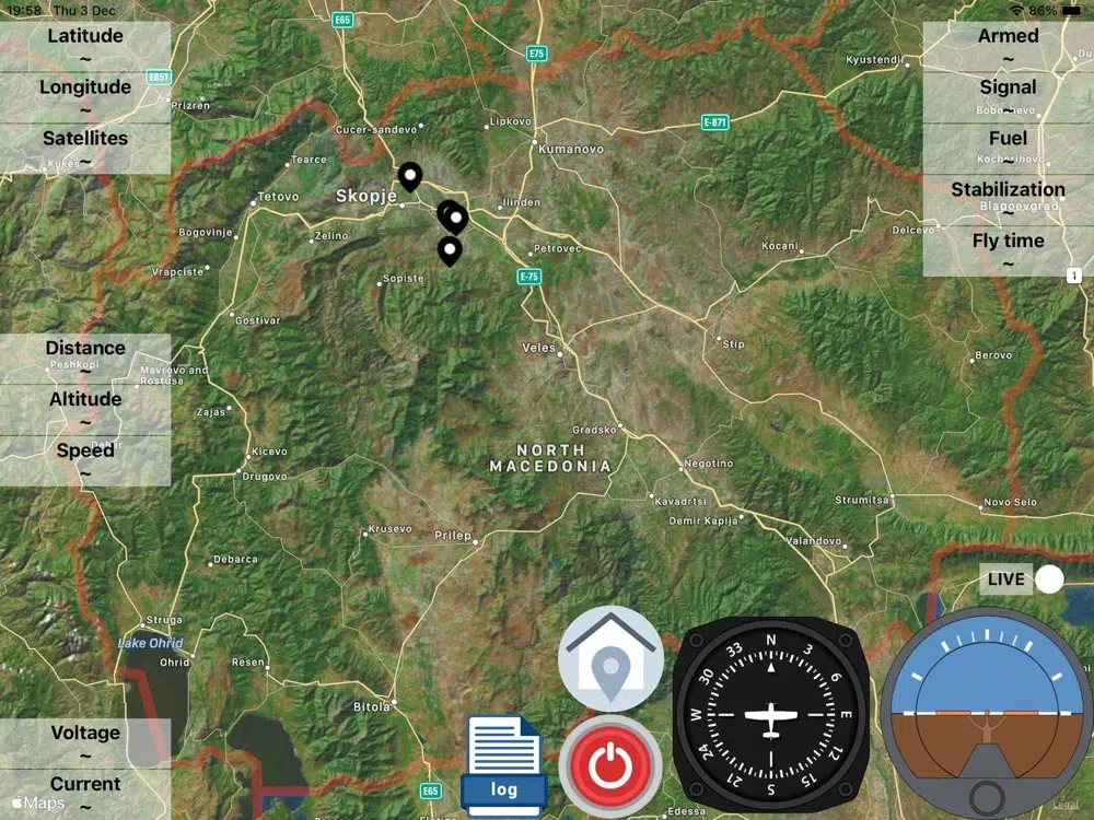 تصاویر iNav Telemetry iPad 