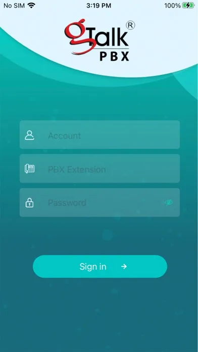 gTalk PBX應用截圖