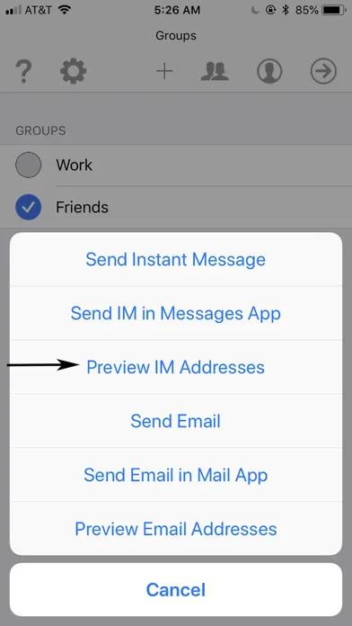 تصاویر Courier - Group Messaging