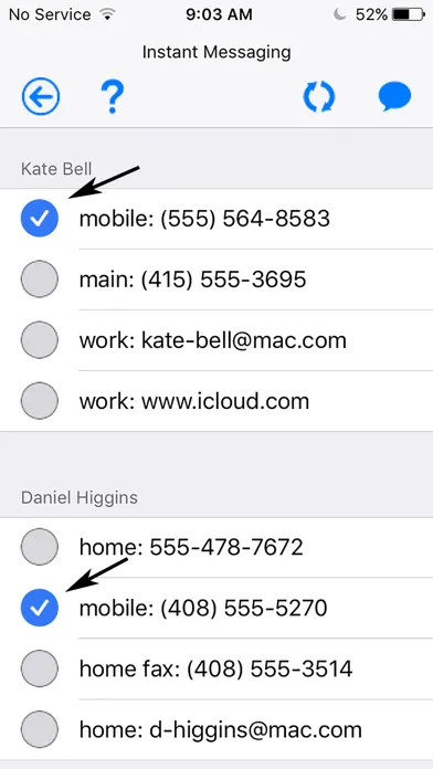 تصاویر Courier - Group Messaging