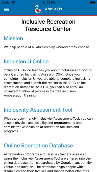 Скриншоты Inclusion Toolkit