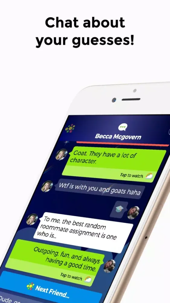 Tangkapan layar Pegg - Spark Conversation!
