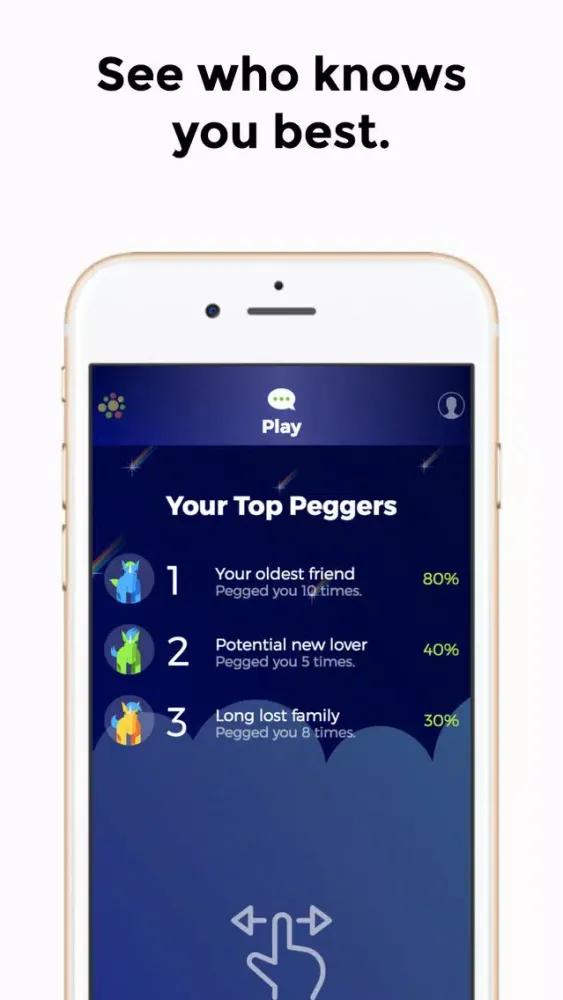 Tangkapan layar Pegg - Spark Conversation!