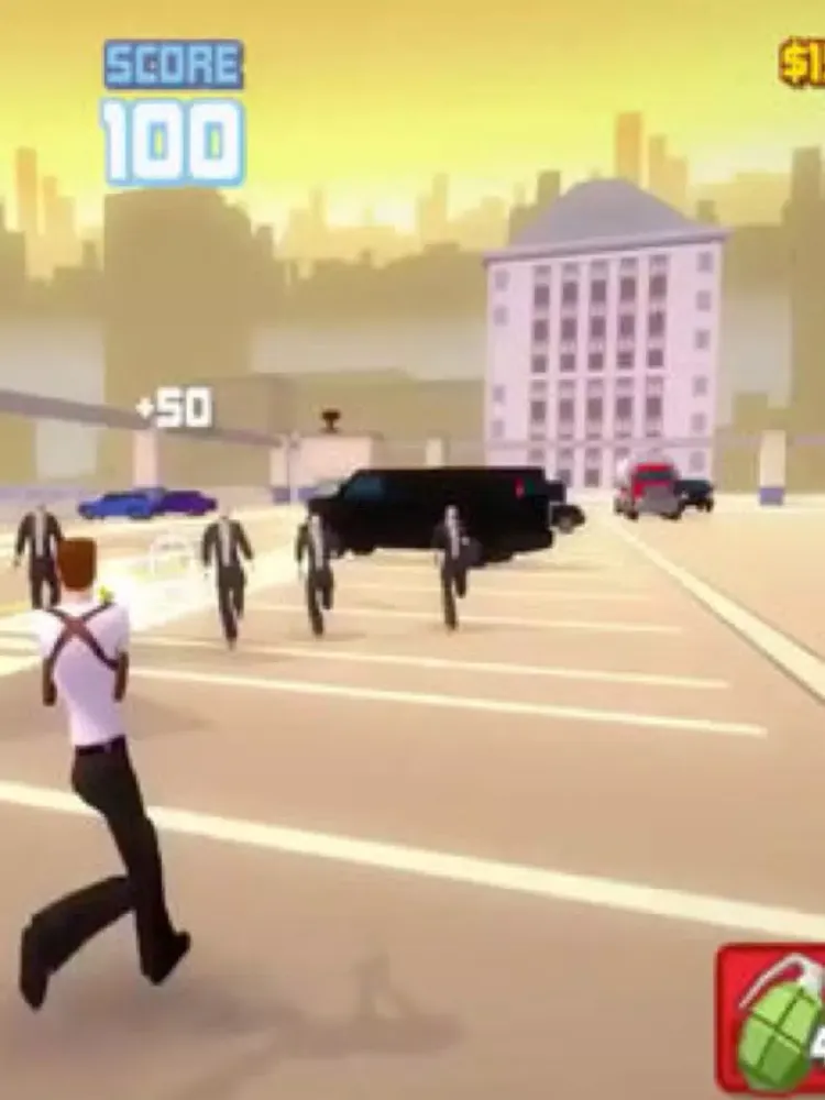 Tangkapan layar Hammer Nukem 3D iPad 