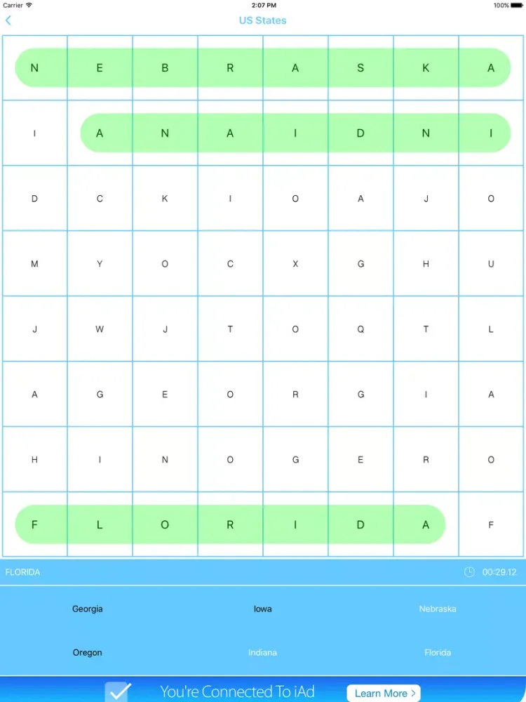 Word Search Pal iPad  سکرین شاٹس