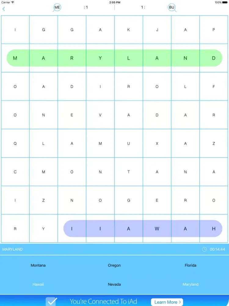 Word Search Pal iPad  سکرین شاٹس