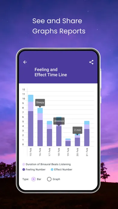 Capturas de pantalla de Binaural Beats+, Respiration