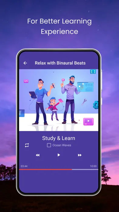 Capturas de pantalla de Binaural Beats+, Respiration