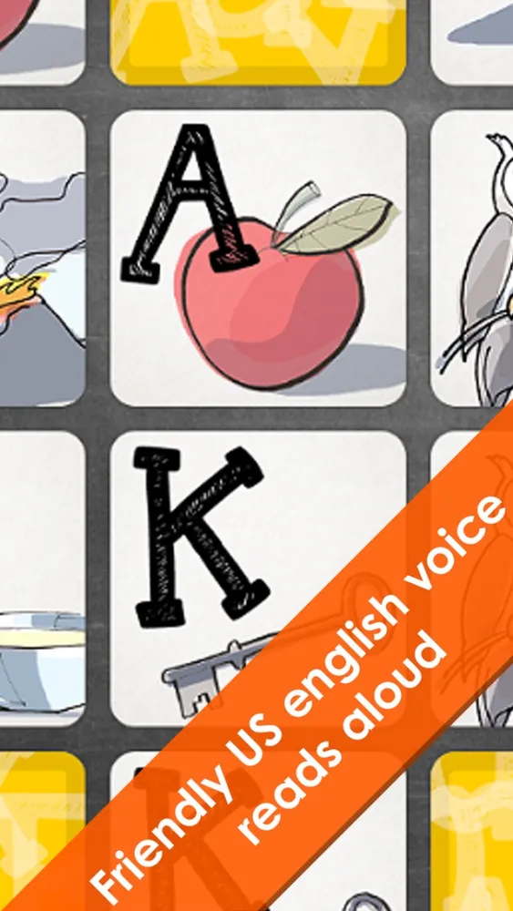 Zrzuty ekranu ABC Memory - Capital letters (US english)