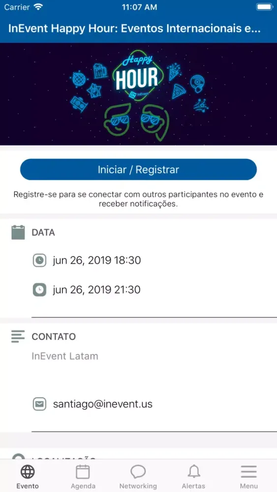 InEvent MeetUP应用截图