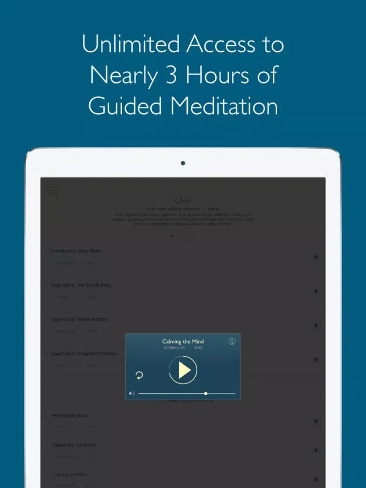تصاویر Total Quiet | Relaxation & Wellness iPad 