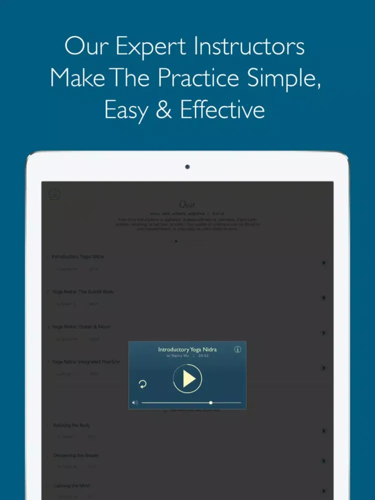 تصاویر Total Quiet | Relaxation & Wellness iPad 