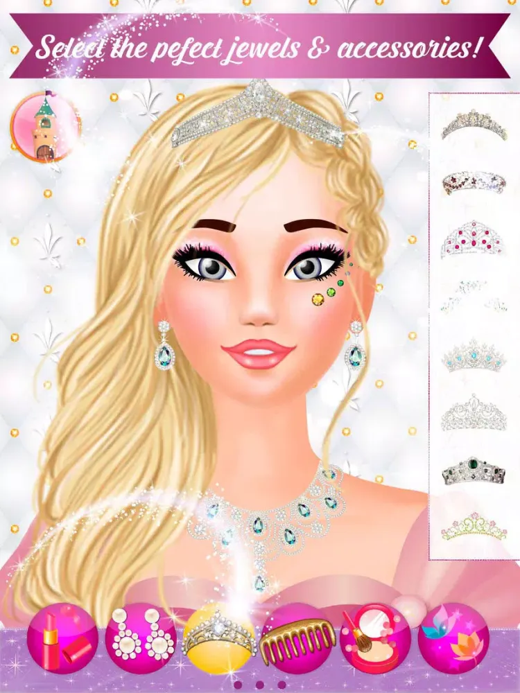 Princess Fashion Makeover - Design your fairy tale dress iPad  Screenshots