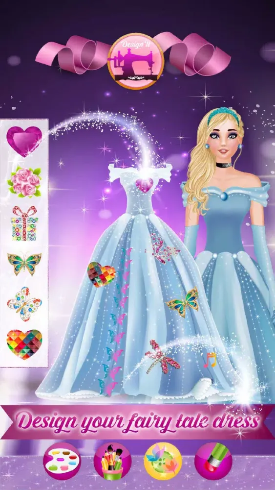 Princess Fashion Makeover - Design your fairy tale dress Screenshots