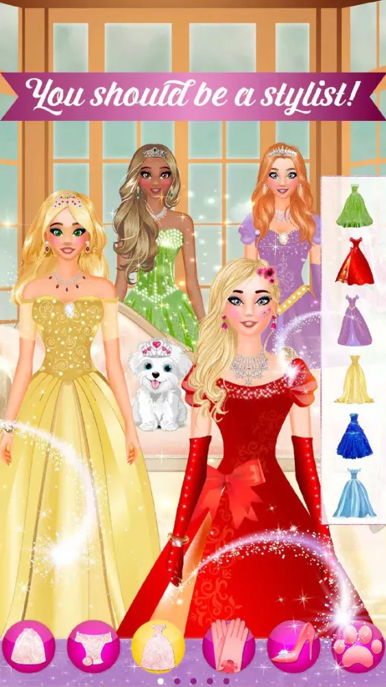 Princess Fashion Makeover - Design your fairy tale dress Screenshots