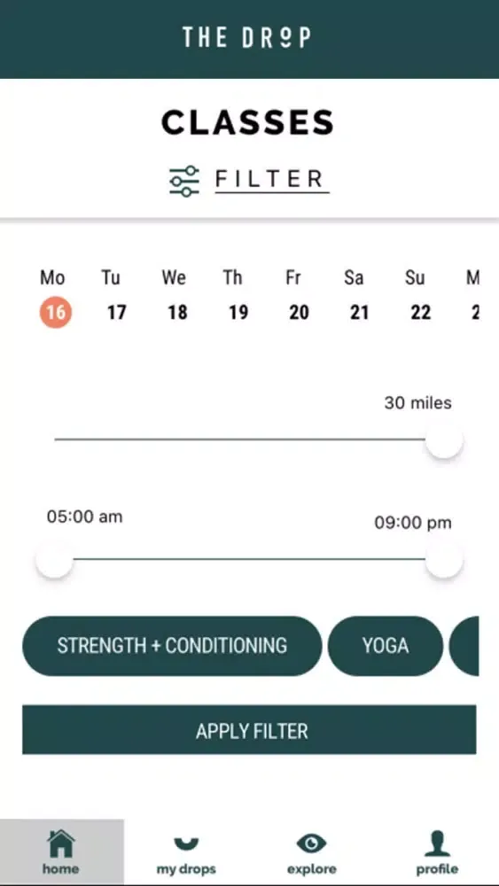 Ảnh chụp màn hình của JoinTheDrop