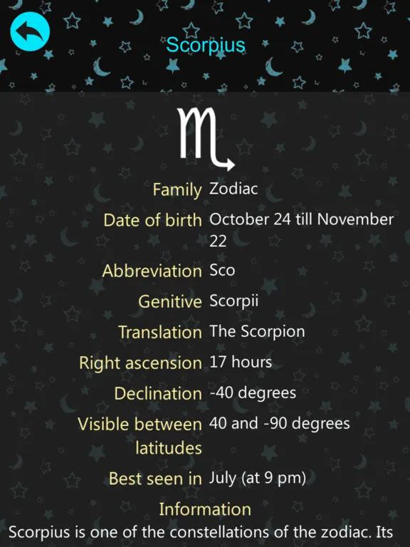 Star Map Tracker: Star Walk iPad  Screenshots