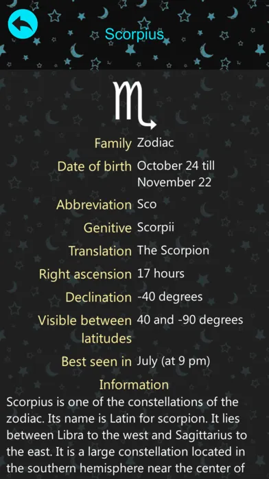Star Map Tracker: Star Walk Screenshots