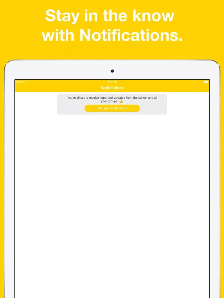 Ảnh chụp màn hình của Woodford County Middle School iPad 