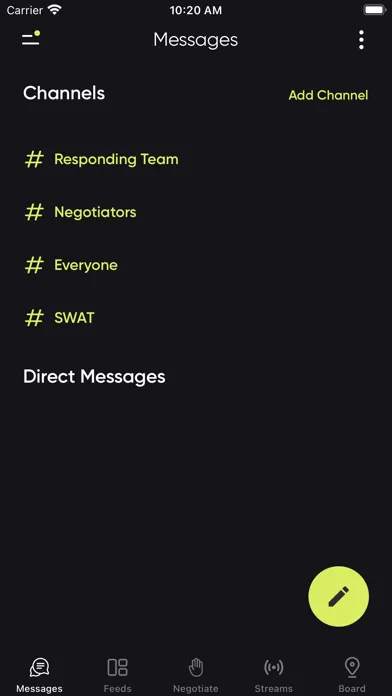 Capturas de tela do LETS Respond+