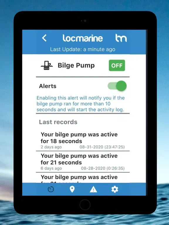 Locmarine 4G iPad  Screenshots
