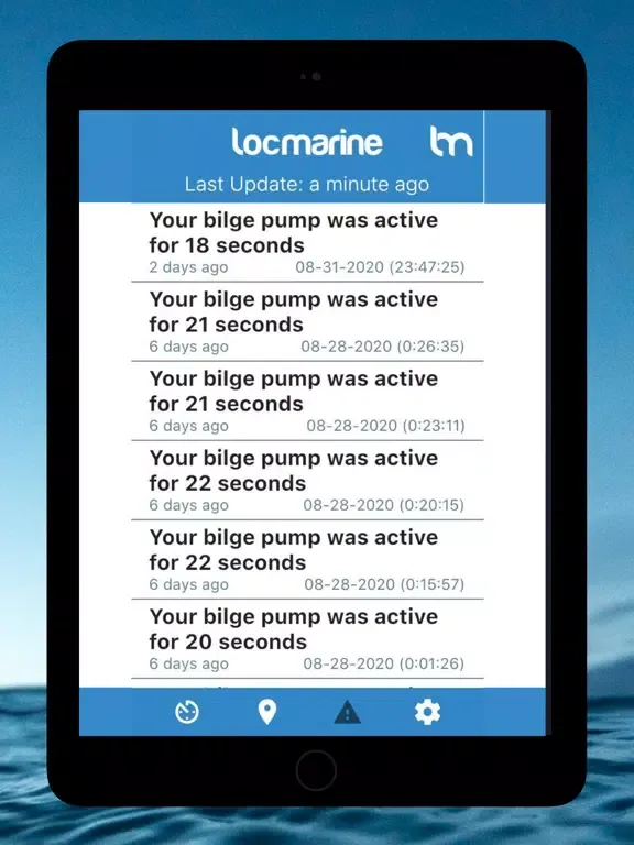 Locmarine 4G iPad  Screenshots